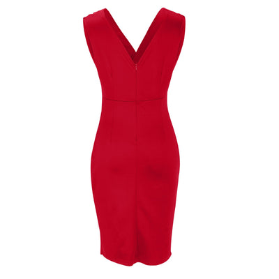Fresia – Getailleerde Jurk met V-hals