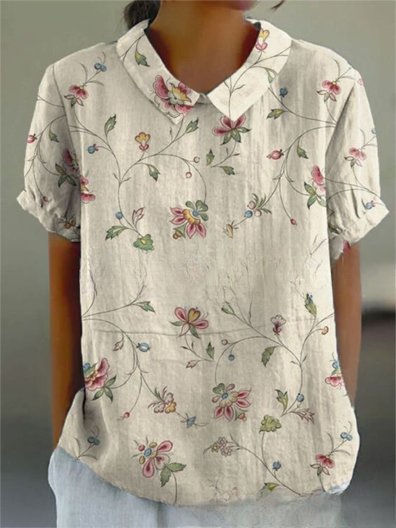 Ragnhild - Bloemige Shirt