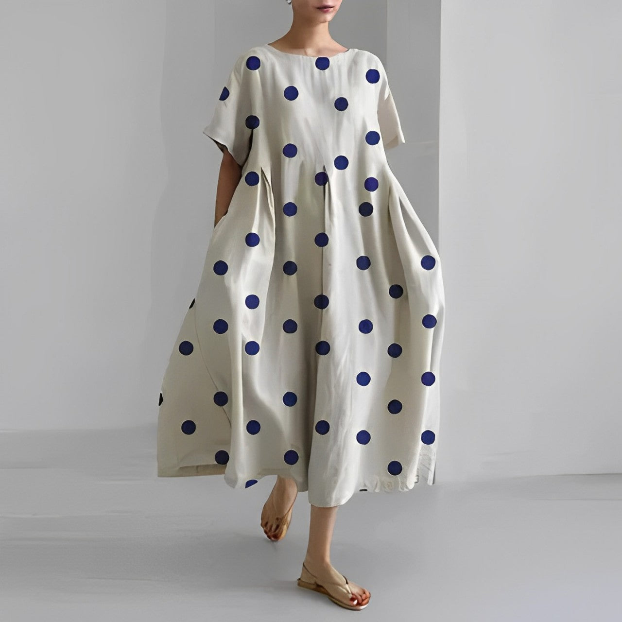 Florine – Bloemige Bohemian Jurk