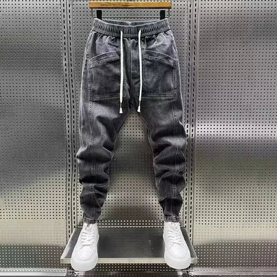 Branson - Denim joggingsbroek