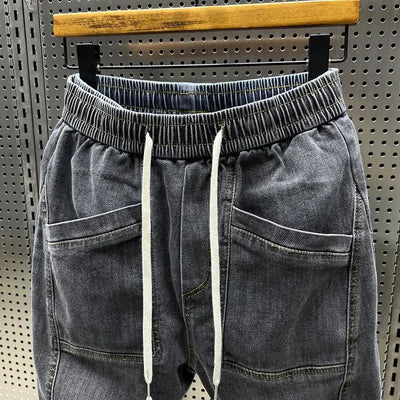Branson - Denim joggingsbroek