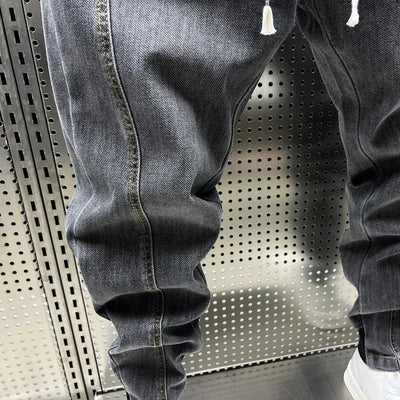 Branson - Denim joggingsbroek