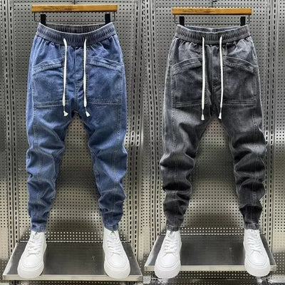 Branson - Denim joggingsbroek
